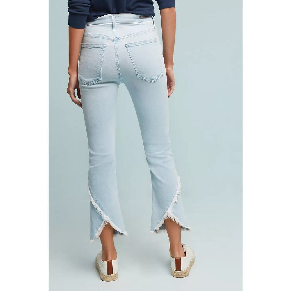 Citizens Of Humanity Drew Fray High Rise‎ Cropped Jeans. Size 27 - Picture 6 of 16